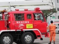 はしご車試乗体験